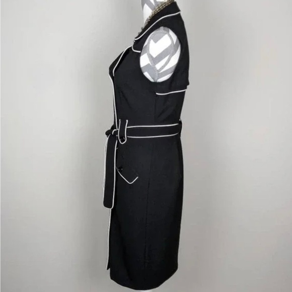 Calvin Klein Trench Coat Dress Vintage - Picture 5 of 7